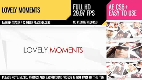 Lovely Moments - VideoHive 3195424