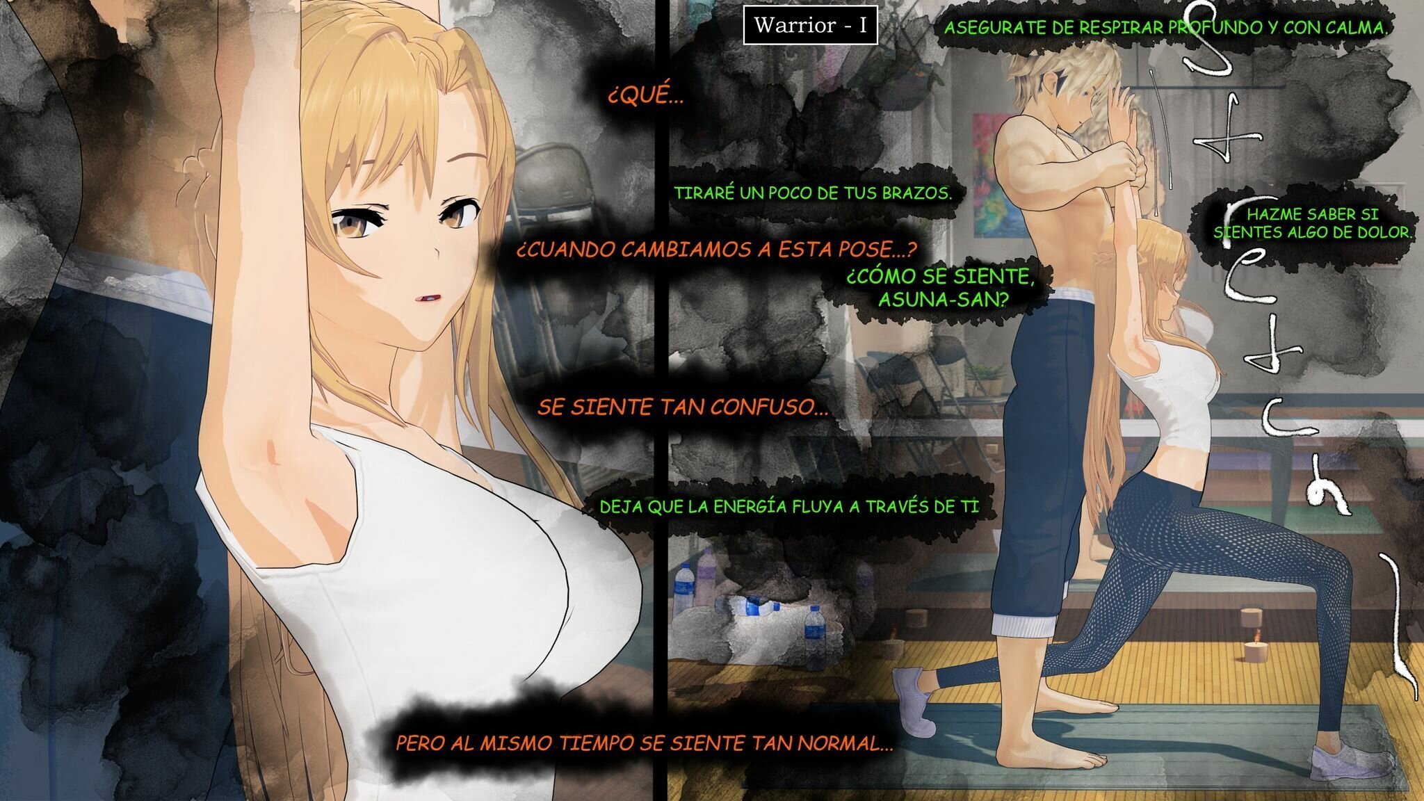 &#91;YUUKIS&#93; Sesion de Yoga de Asuna (Sword Art Online) - 21