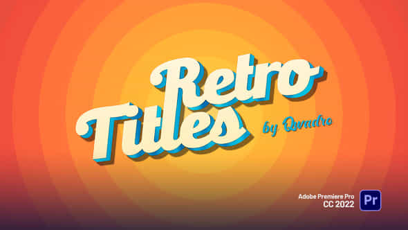 Retro Titles - VideoHive 51681772