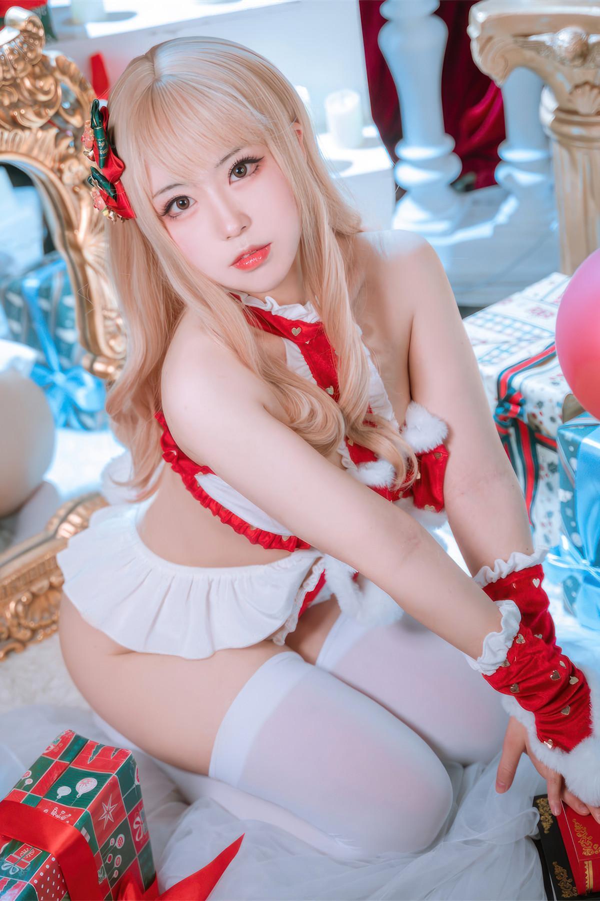 Cosplay 虎森森 圣诞精灵 Christmas(26)