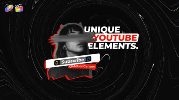 Unique YouTube Elements. - VideoHive 34665245