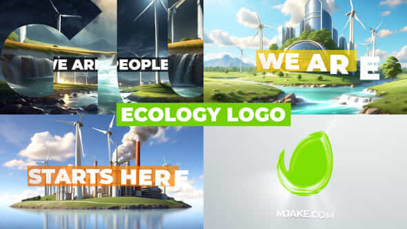 Eco Sustainable Logo Intro - VideoHive 50372200