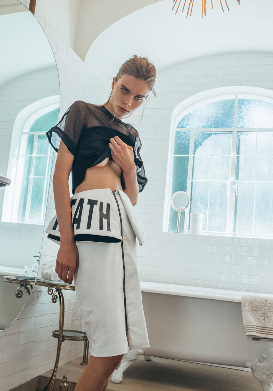 Woman We Love / Anna Stolz by Omar Coria Анна Штольц тестирует модную одежду / фото 06