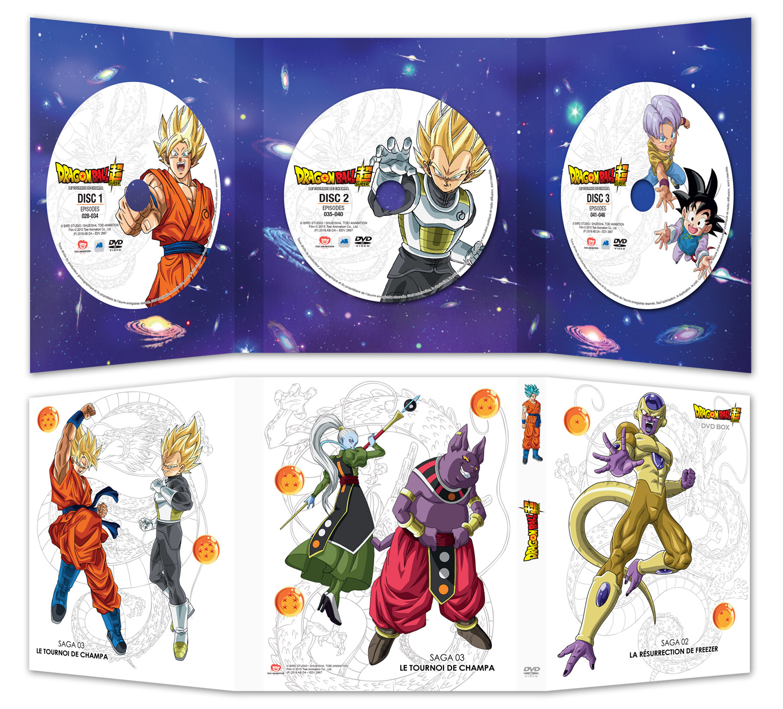 Dragon Ball Super - Bluray (Edition Collector Française) ESU2xjek_o