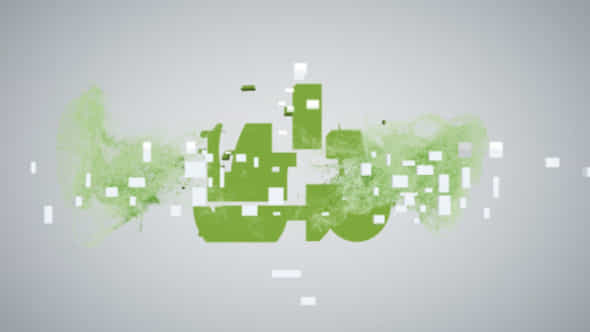 Cube Shatter Logo - VideoHive 11554161