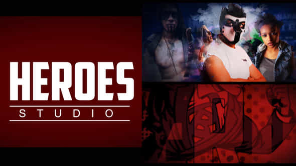 Heroes Logo Intro - VideoHive 30955194