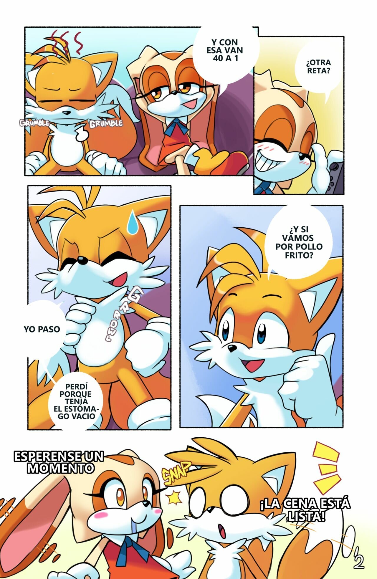 Tails Gamer Moment - 4