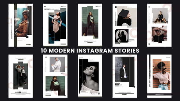 Modern Instagram Stories - VideoHive 36781840