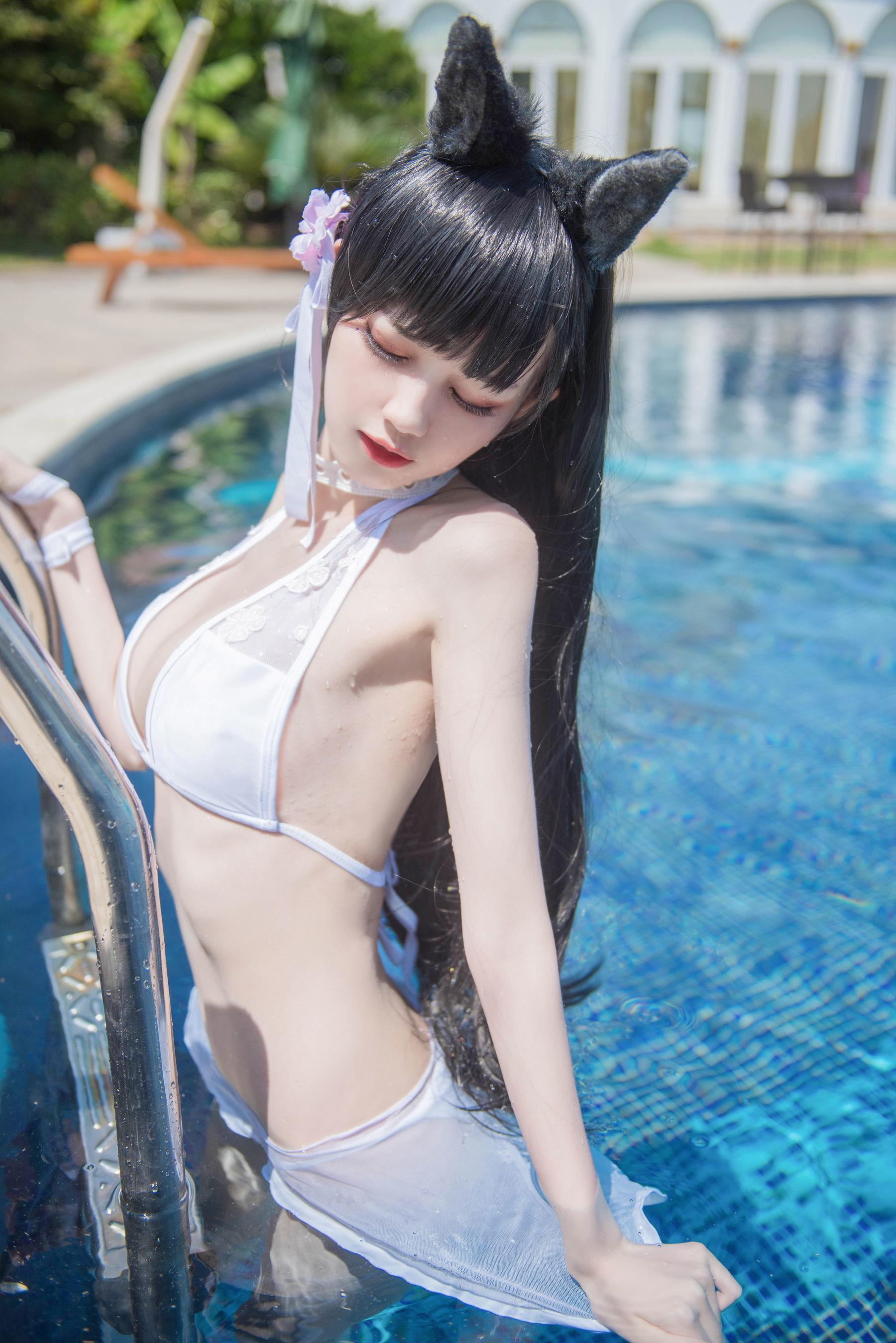 COSER你的负卿《爱宕泳装》 [COSPLAY福利] 写真集(11)