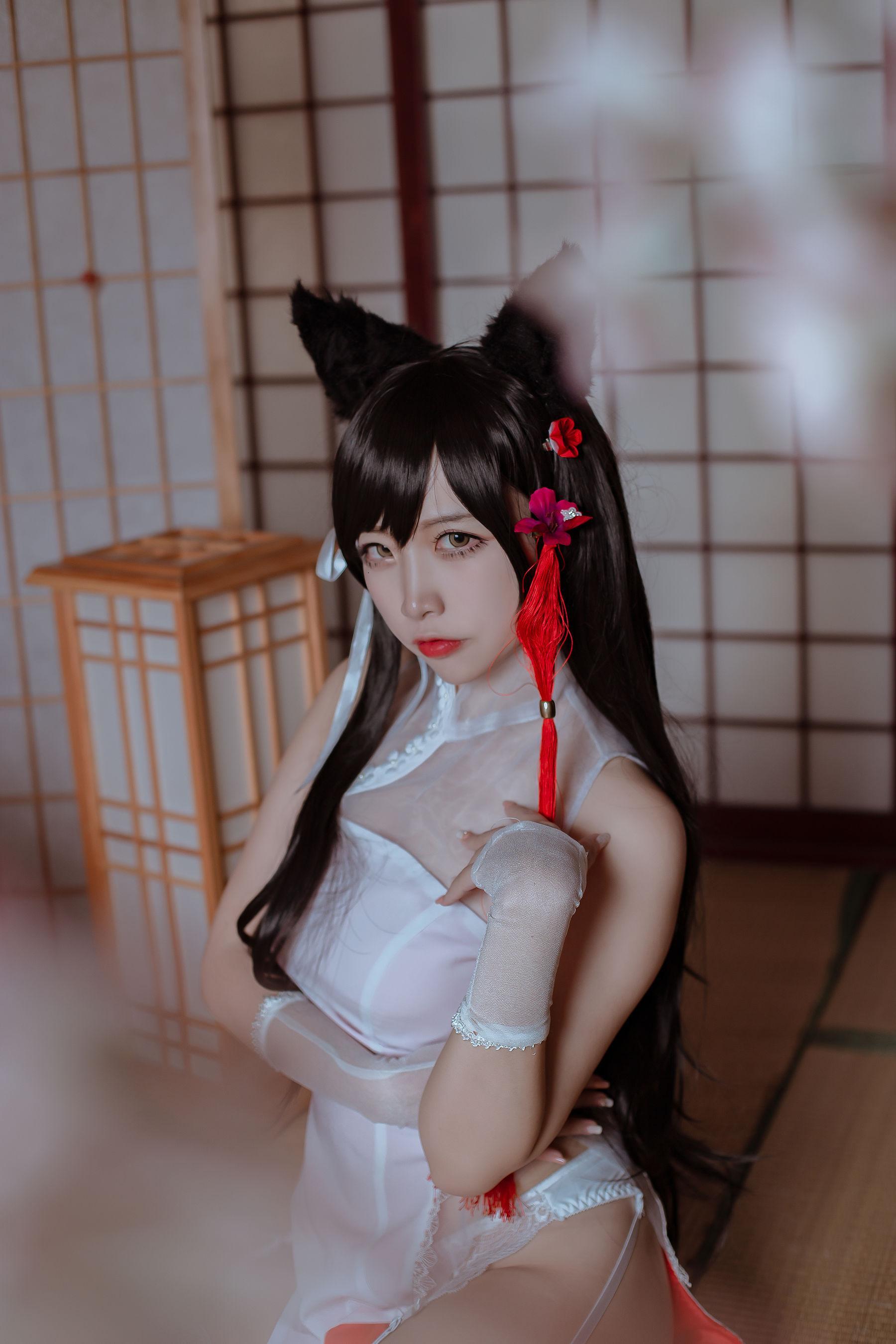 [Cosplay] 二佐Nisa – 犬之眷之碧蓝爱宕 旗袍(15)