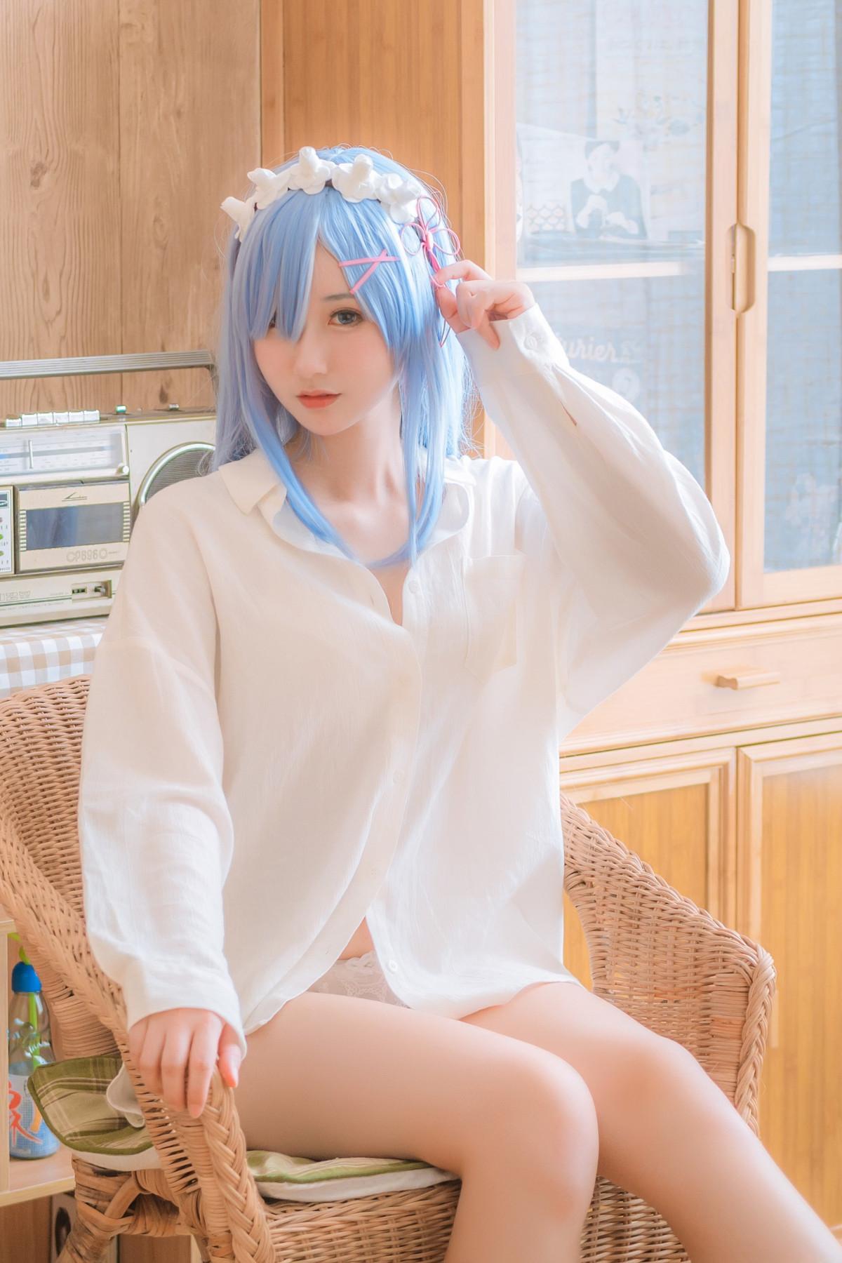 Cosplay 羽生三未图集 蕾姆(40)