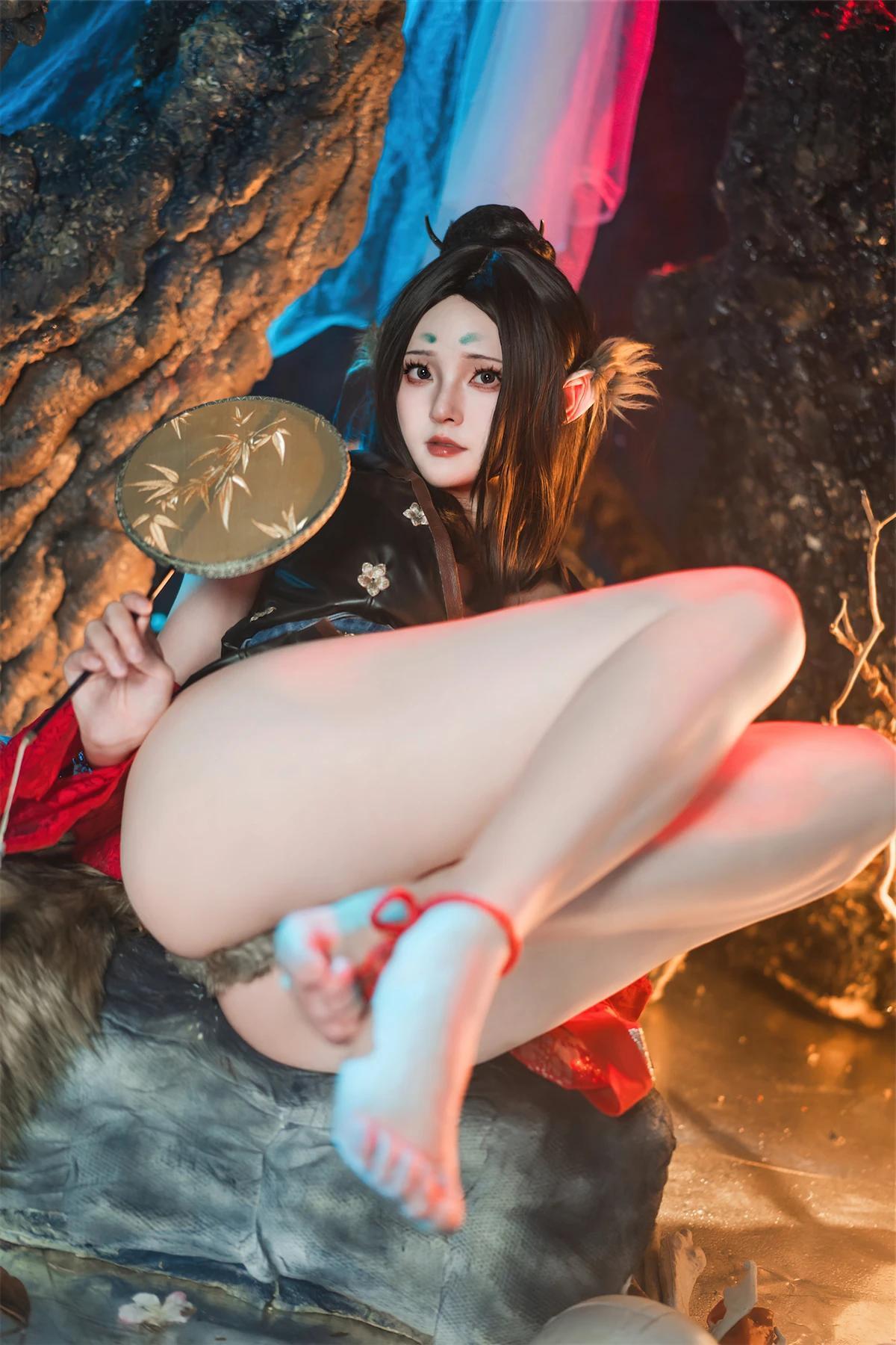 Cosplay Natsuko夏夏子 – 黑神话：悟空 萍萍(41)