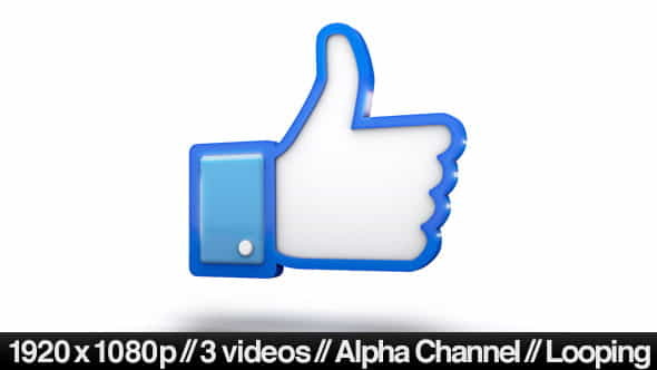 Facebook 3D Thumbs - VideoHive 6337347