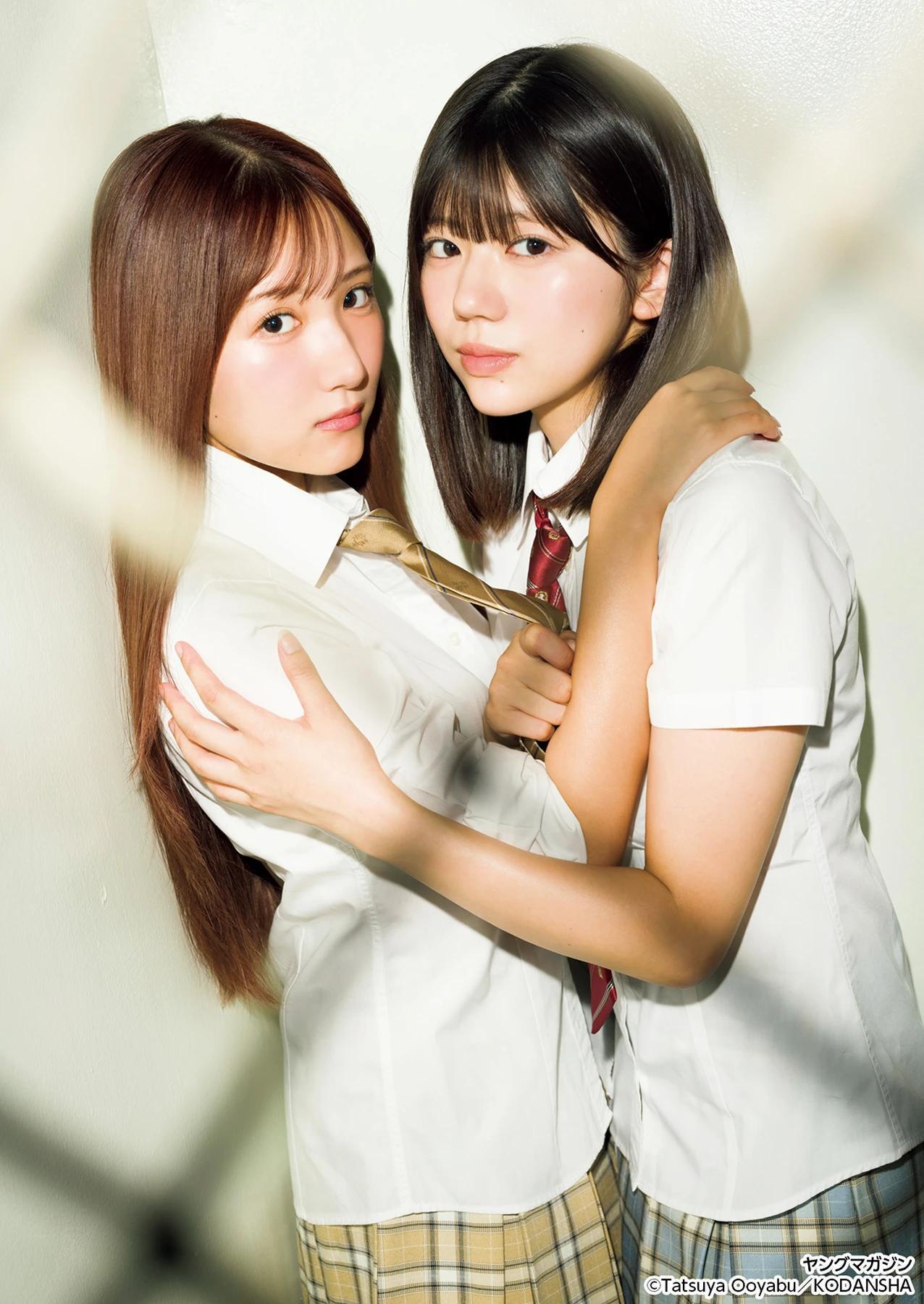 Karen Fukui 福井可憐, Ayane Ishii 石井彩音, Young Magazine 2025 No.46 (ヤングマガジン 2025年46号)(15)