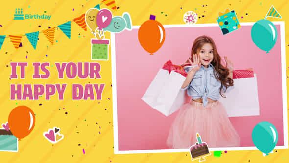 Happy Birthday Slideshow - VideoHive 40767030
