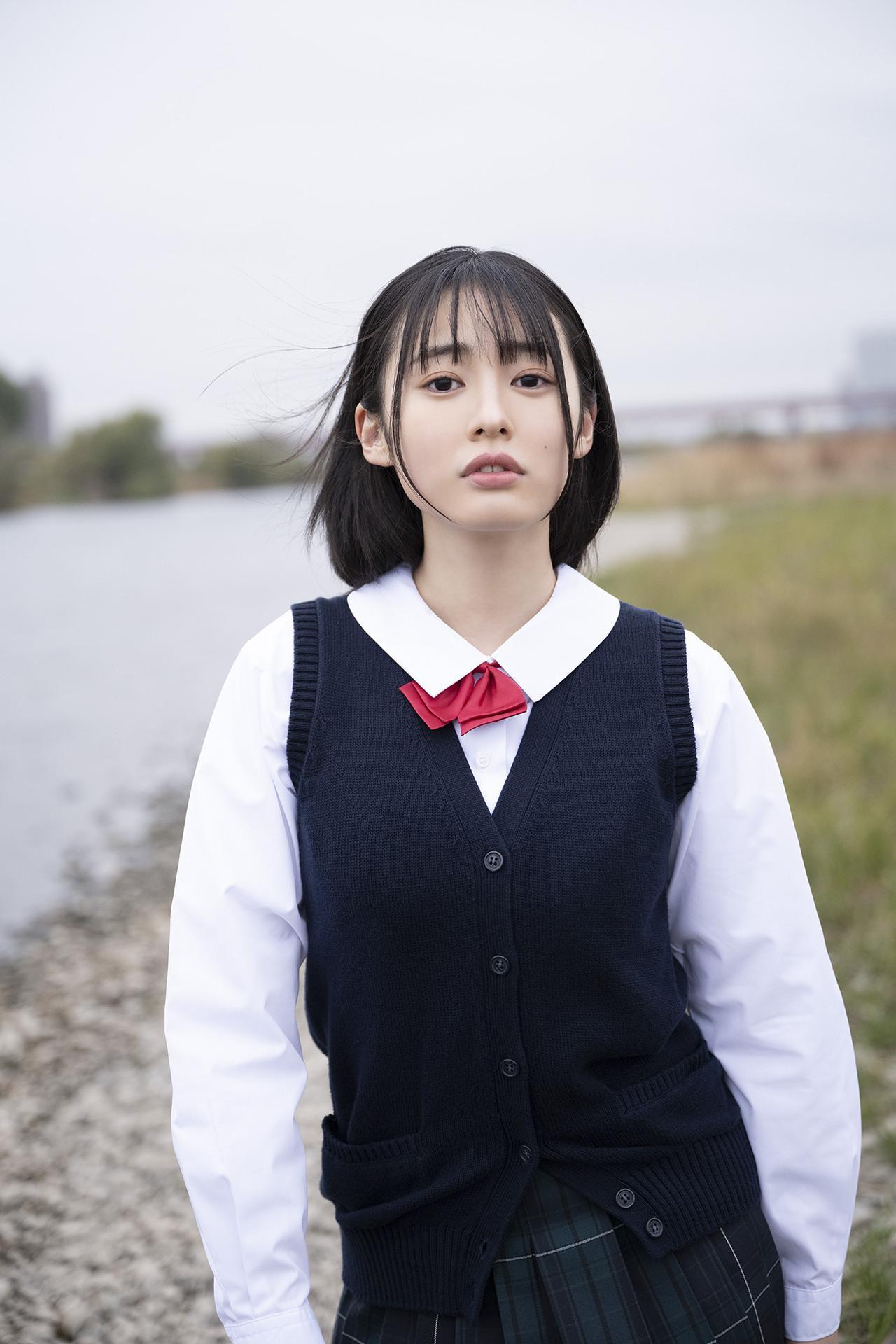 Miu Shirahama 白濱美兎, 漫画アクションデジタル写真集 「Pure White」 Set.03(11)