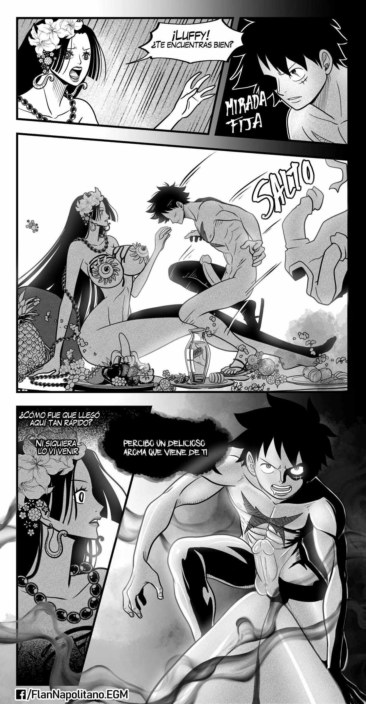 Flan Napolitano - Hancock x Luffy Parte 2 - Elizagm - 7