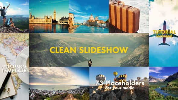 Clean Slideshow - VideoHive 19336413