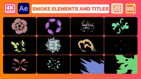 Smoke Pack 02 and Titles - VideoHive 33274119