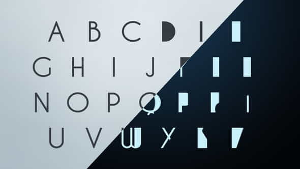 Clean Corporate Animated Typeface - VideoHive 8676175