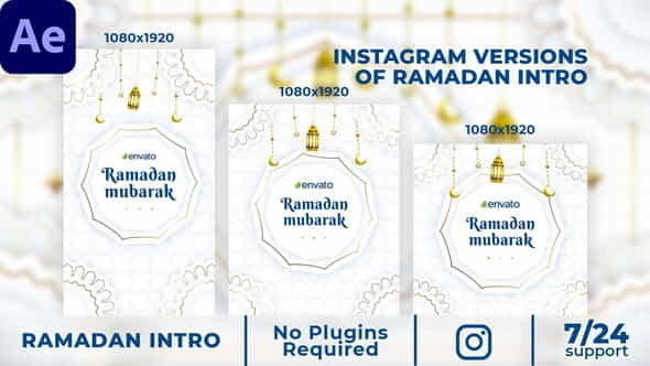 Instagram Ramadan Opener - VideoHive 36709687