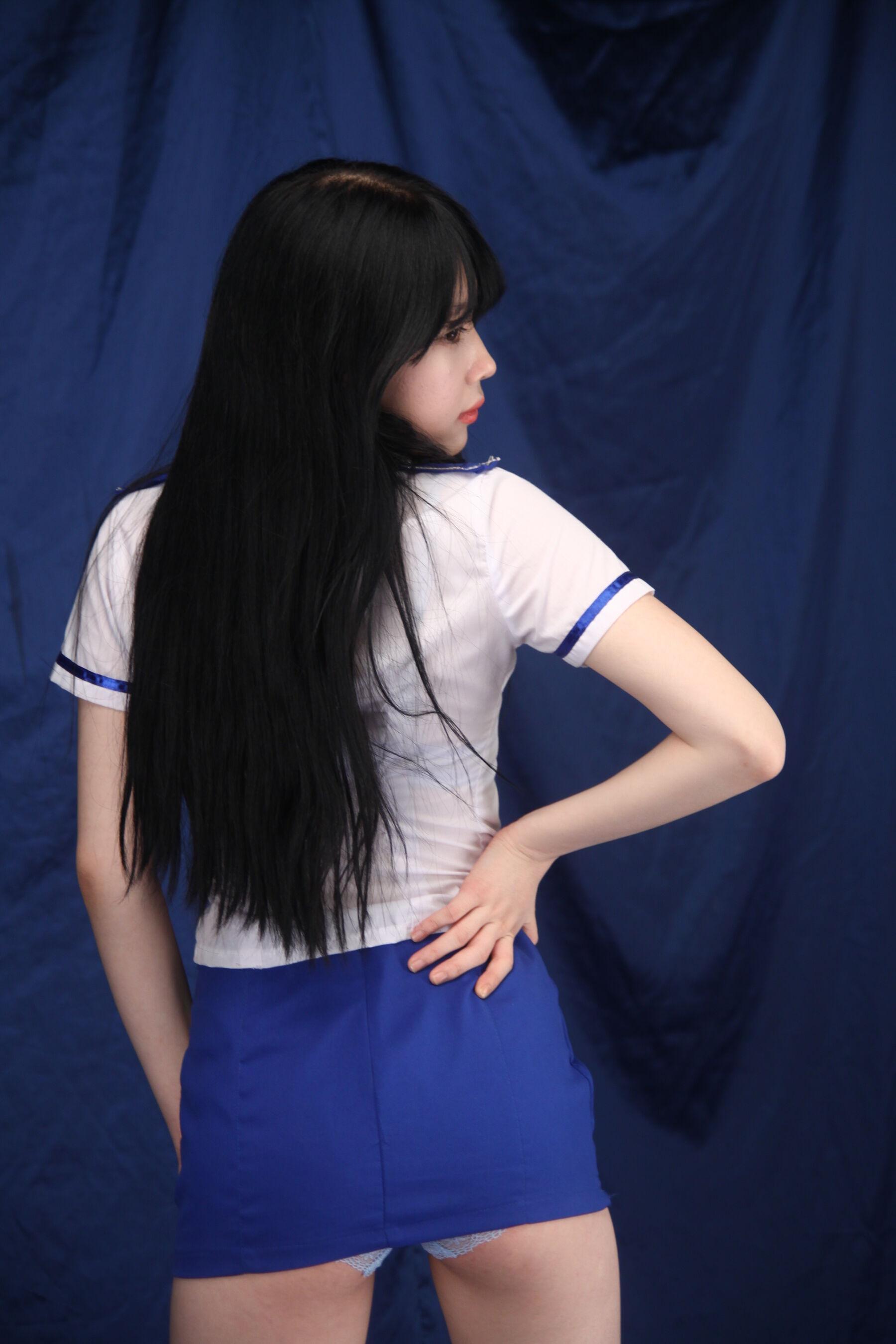 韩模人体 韩模汉娜（한나）人体私拍套图(54)