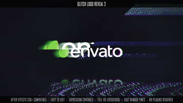 Glitch Logo Reveal 2 - VideoHive 27682483