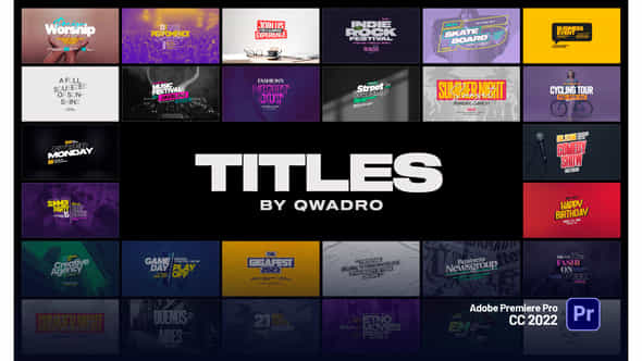 Titles - VideoHive 40072501
