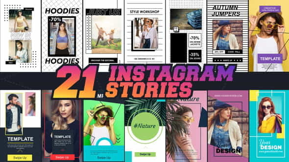 Instagram Stories V1 21 in - VideoHive 23115745