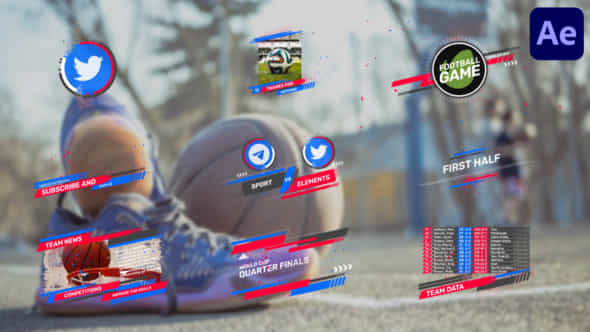 Sport Elements After Effects - VideoHive 50690952