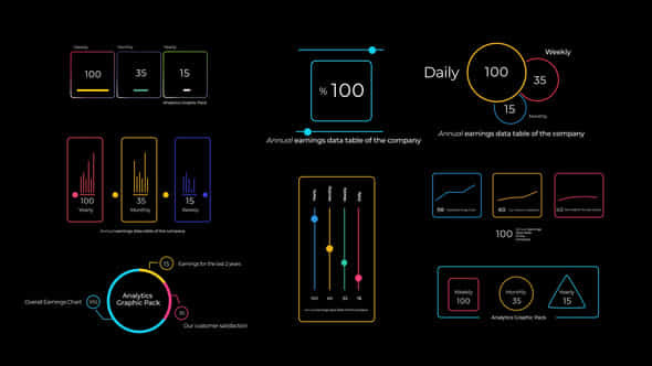 Analytics Graphic Pack - VideoHive 38494682