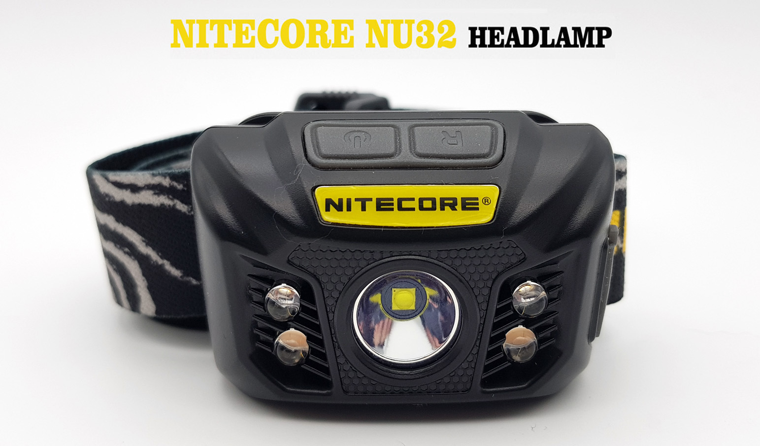 Nitecore Headlamp Stirnlampe NU32