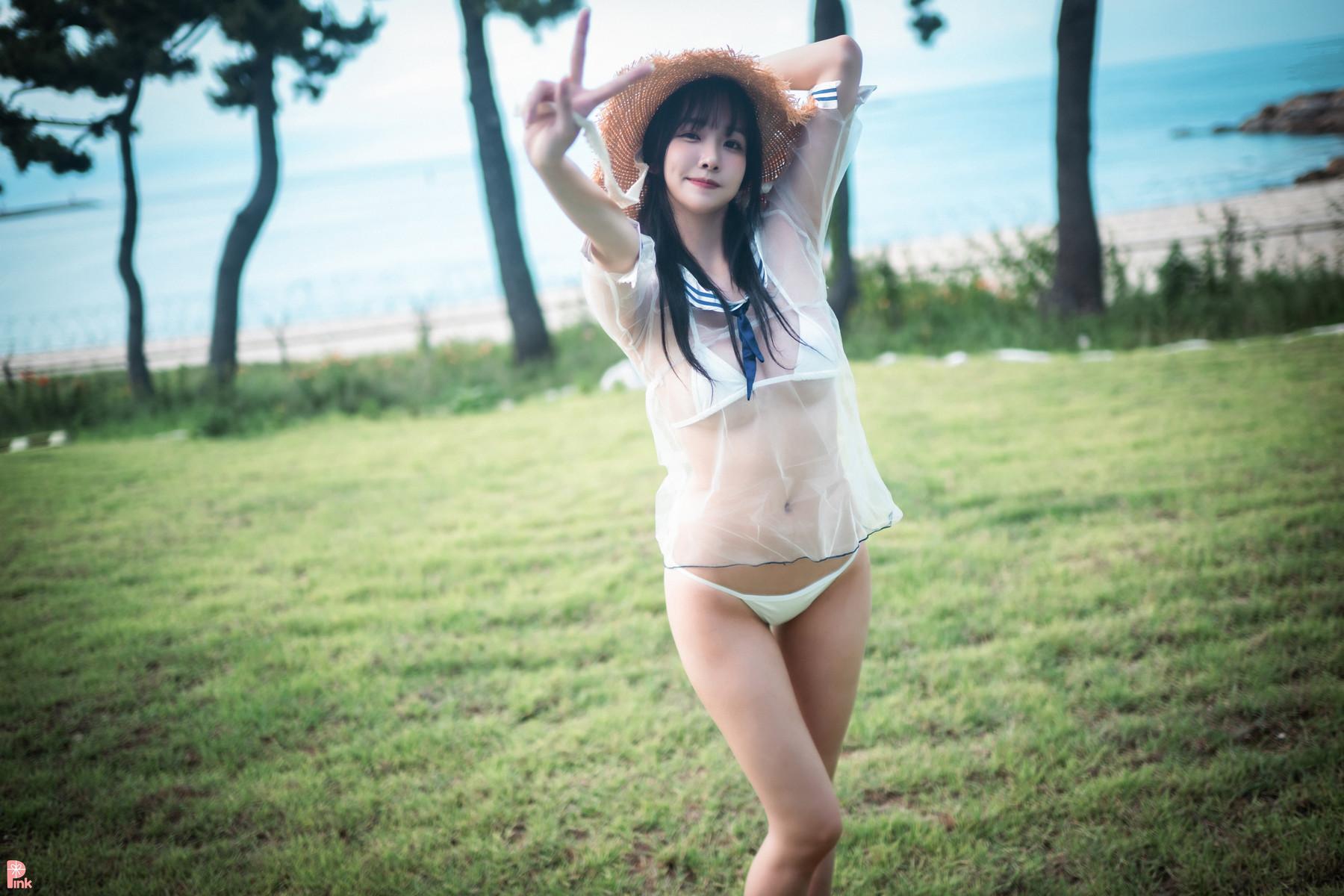 Lee Ahrin 이아린, [PINK] Bikini Day Set.01(8)