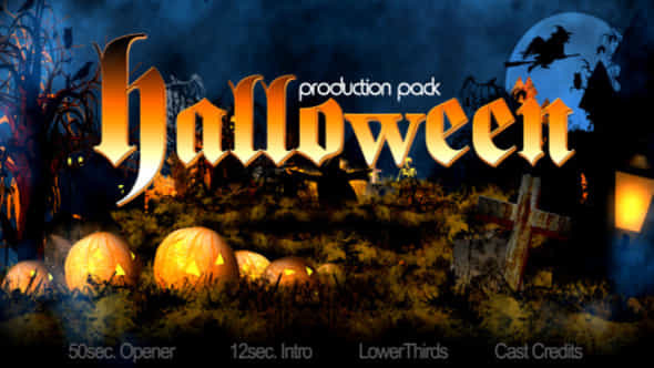 Halloween Production Pack - VideoHive 671061