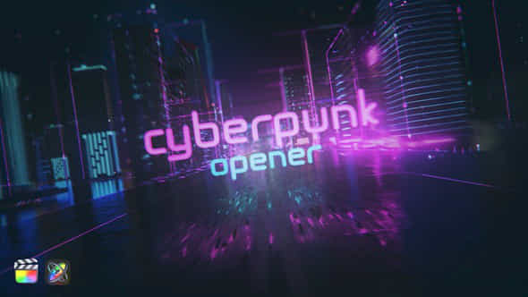 Cyberpunk Opener - VideoHive 46518179