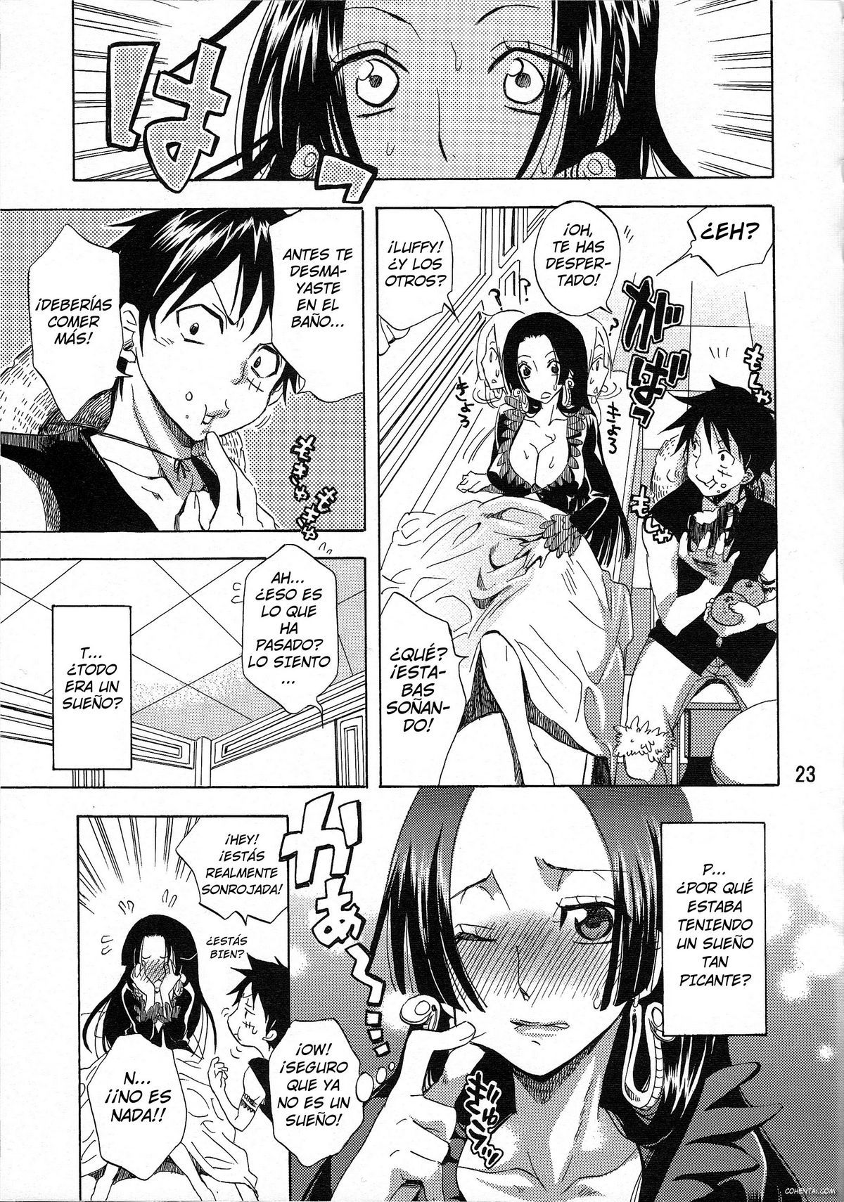 Yokujou Rensa ~Hebihime ver.~ (One Piece) xxx comics manga porno doujin hentai español sexo 