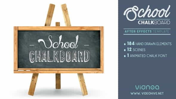 School Chalkboard | Commercials - VideoHive 17198591