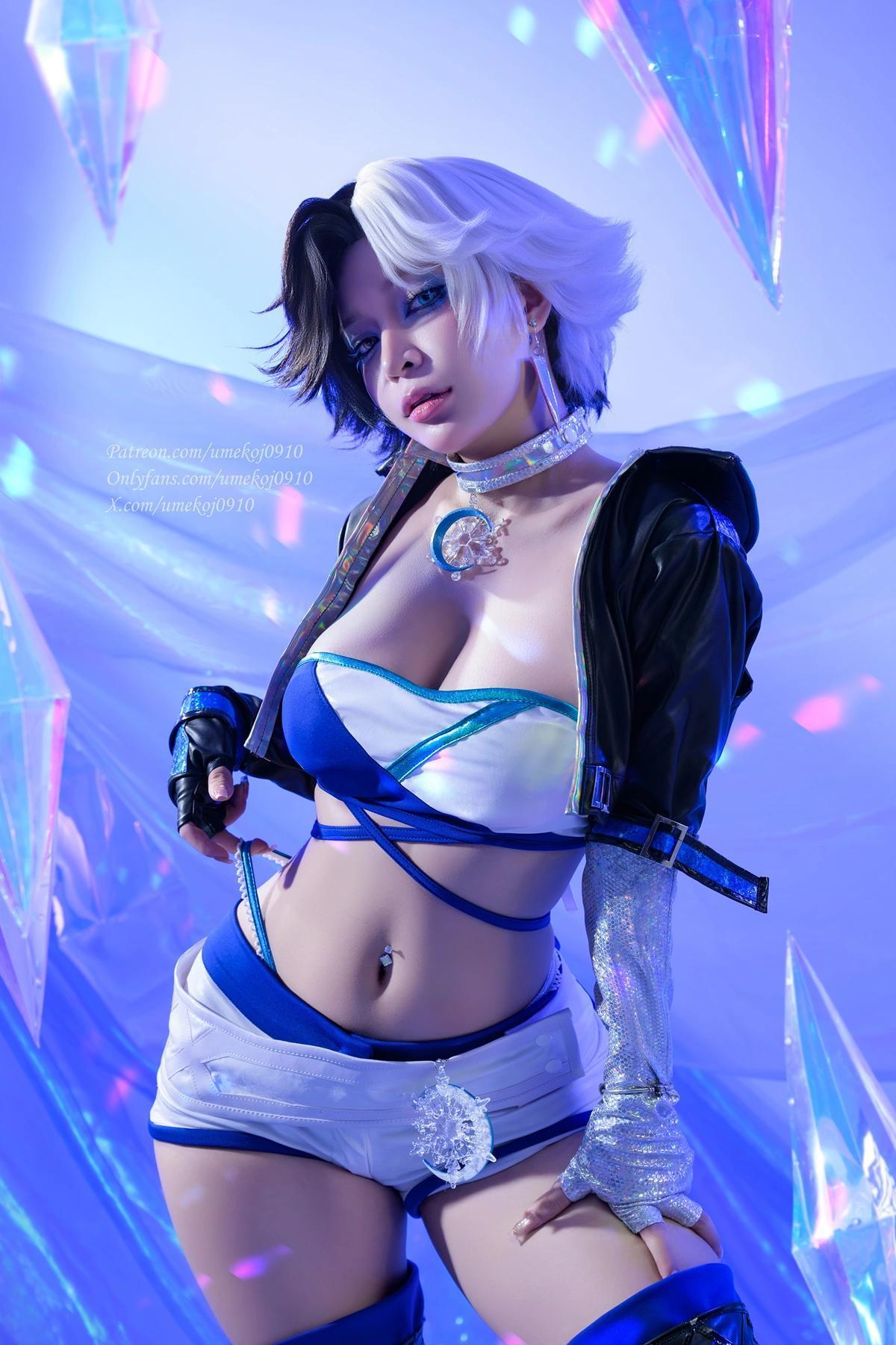 Cosplay Umeko.J – Luna Snow Set.01(1)