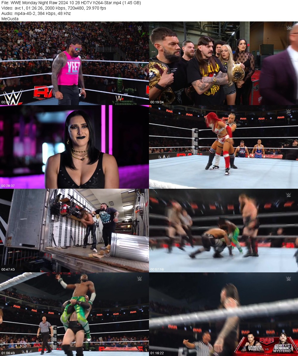 WWE Monday Night Raw 2024 10 28 HDTV h264-Star