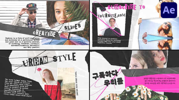 Modern Torn Paper Slides For After Effects - VideoHive 53524128