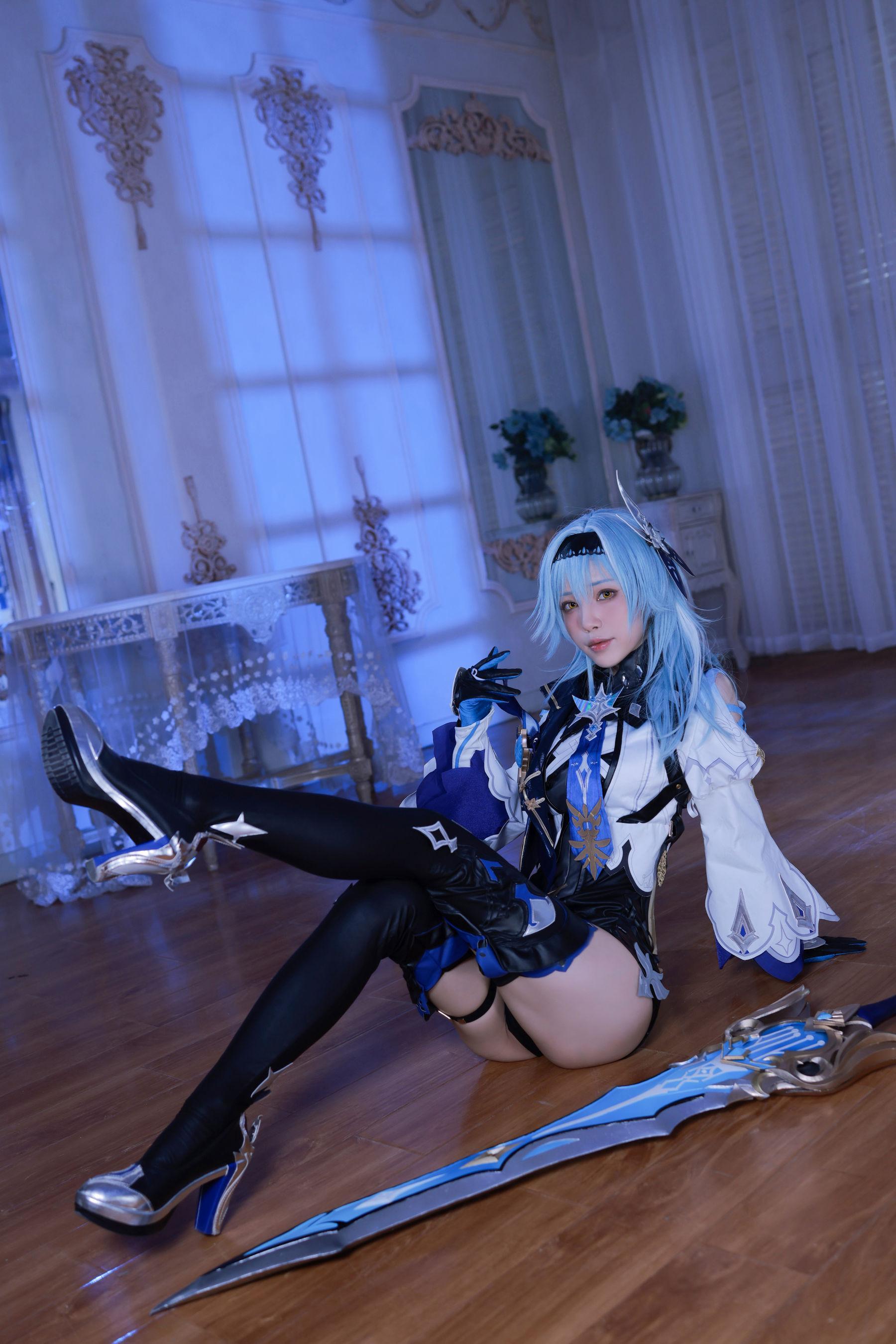 [网红COSER] 动漫博主水淼aqua – 原神优菈 原造(17)