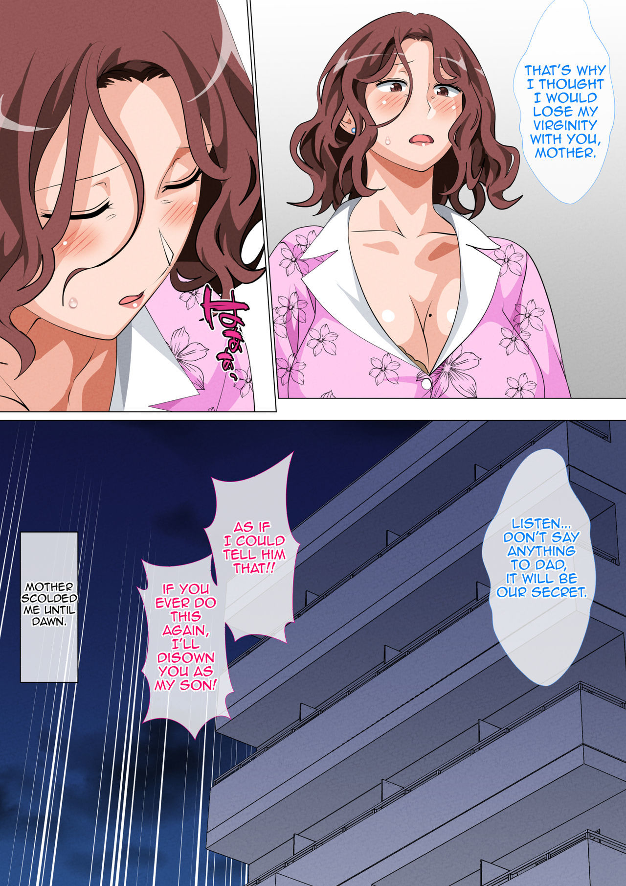 [Circle Spice] Musuko Ni Ai Ni Joukyou Shita Haha  Mother Visiting Her Son in Tokyo [English] [Amoskandy]