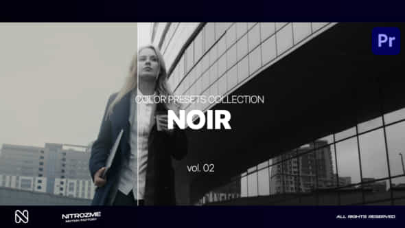 Noir LUT Collection - VideoHive 47632814