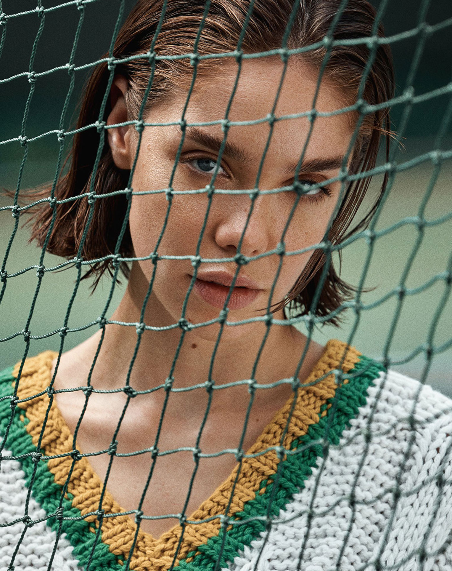Queen of the Courts / Michelle Dantas by Yossi Michaeli -Королева кортов- Мишель Дантас в модной одежде спортивного стиля / фото 08