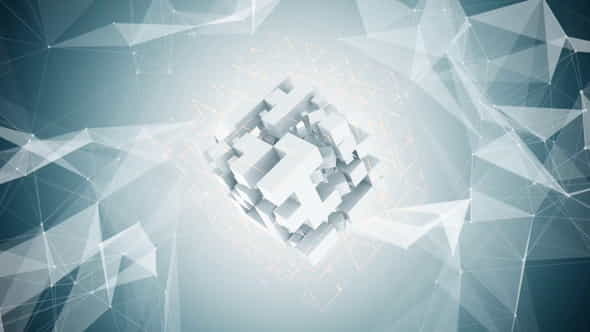 Abstract Cube Logo - VideoHive 33830648