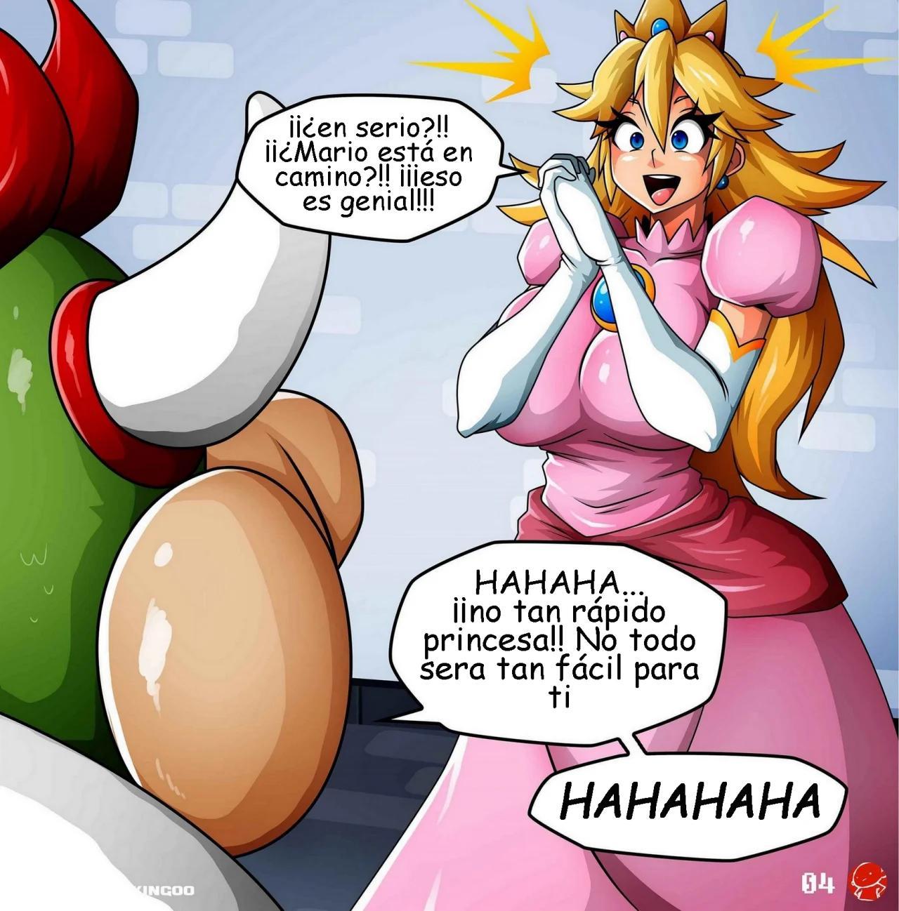 Princesa Peach en ayudame Mario la precuela - 4