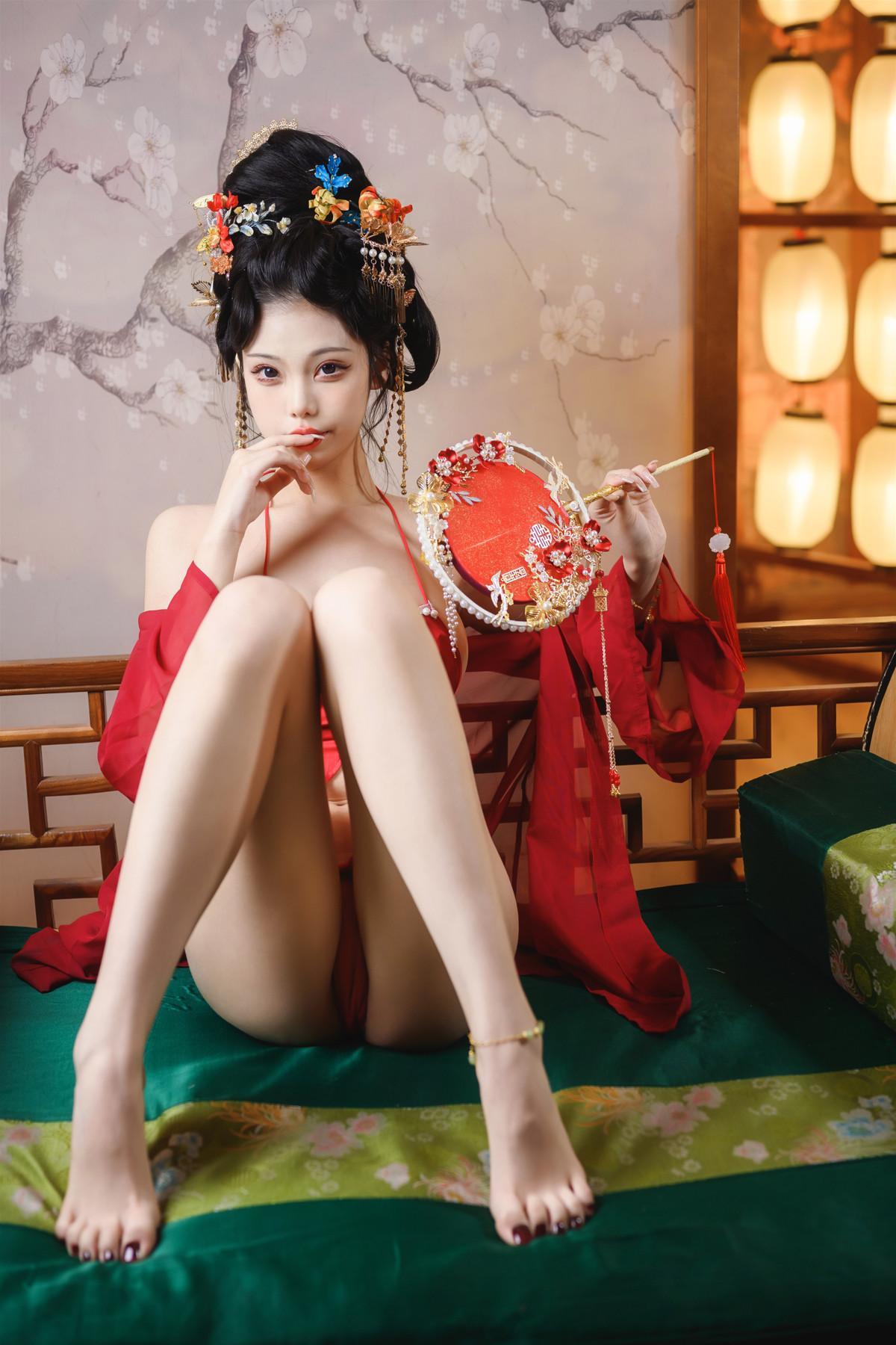 Cosplay 蜜汁猫裘Mizhimaoqiu 唐宫夜宴(23)