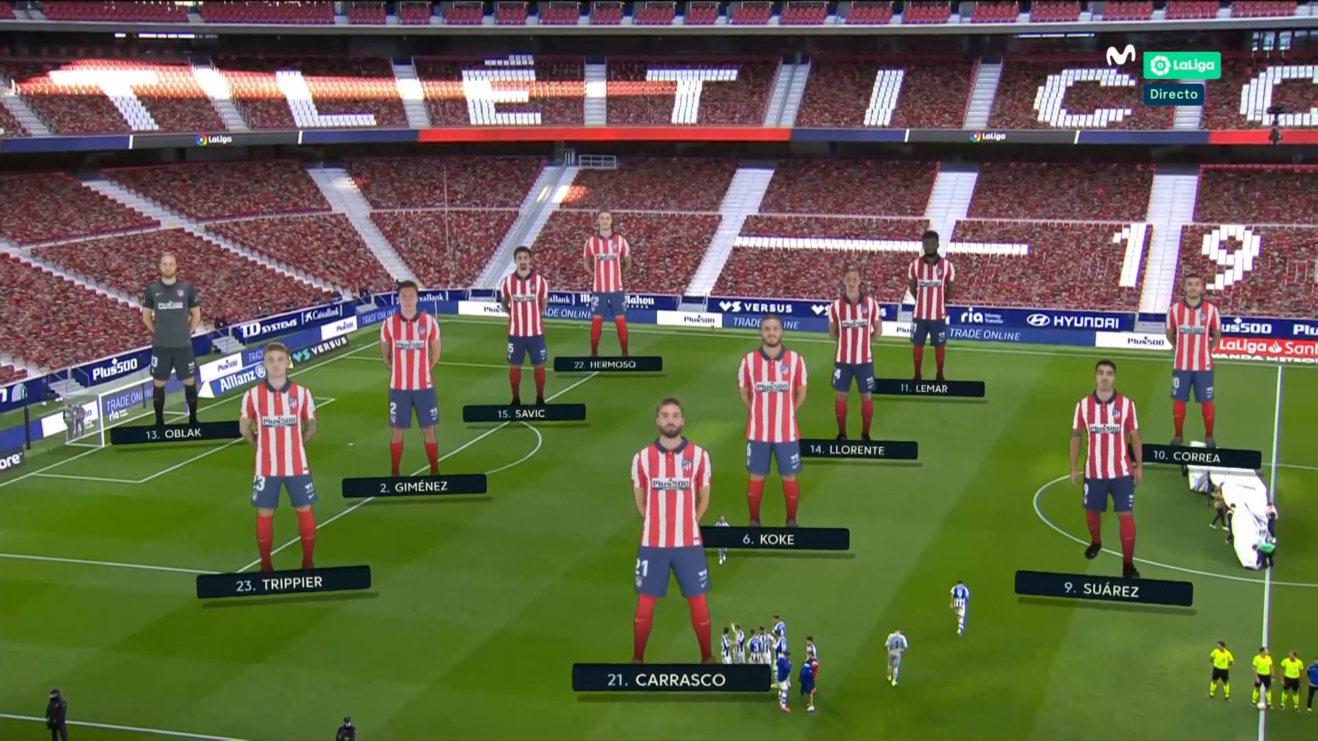La Liga 20/21 J28 Atlético Madrid vs Deportivo Alavés 21/03/2021 La Liga 20/21 J28 Atlético Madrid vs Deportivo Alavés 21/03/2021