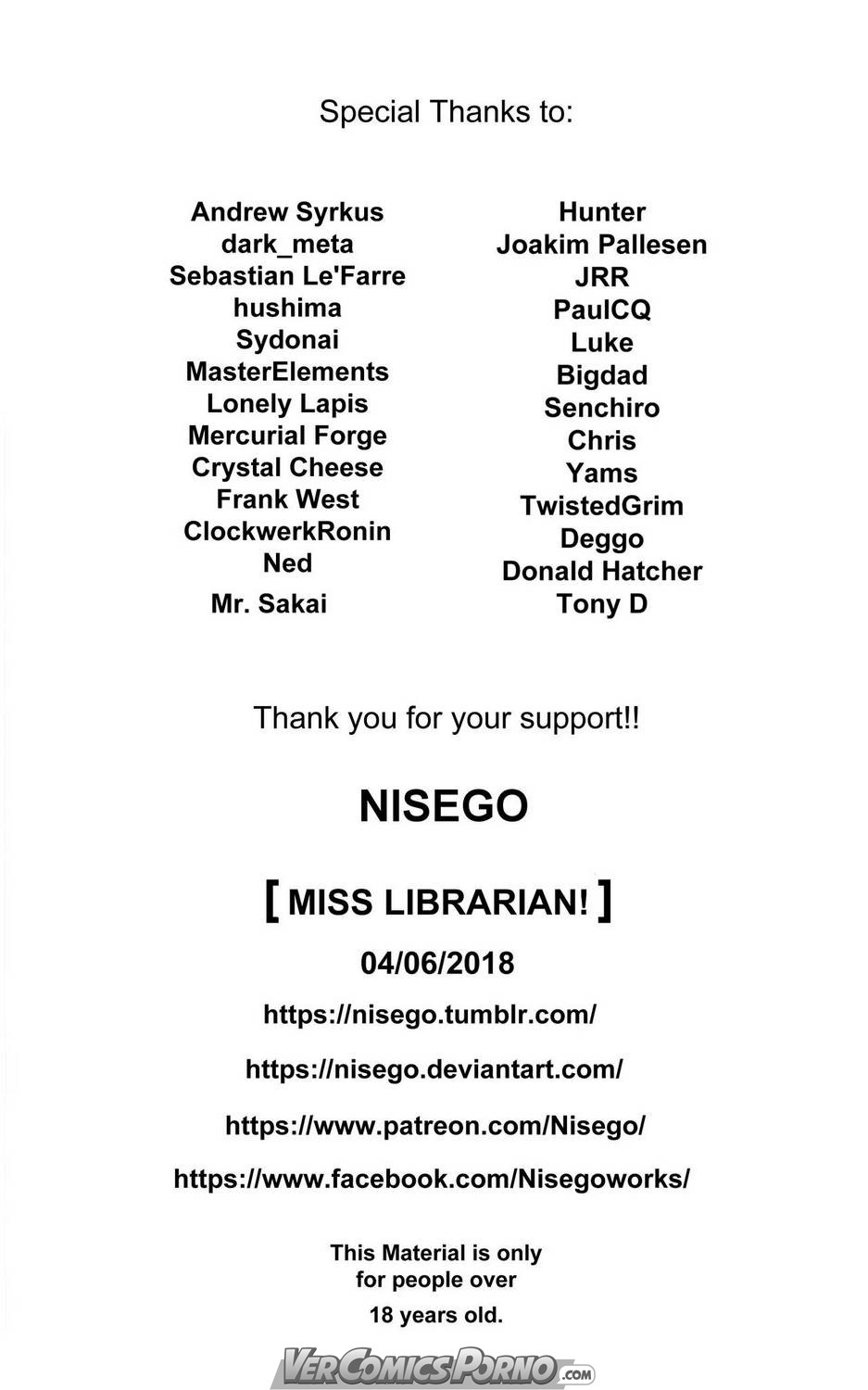 [Nisego] Miss Librarian! (Traduccion Exclusiva) - 13
