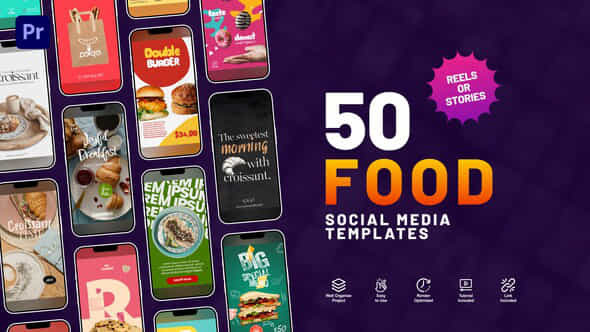 Food Restaurant Pack - VideoHive 52533687